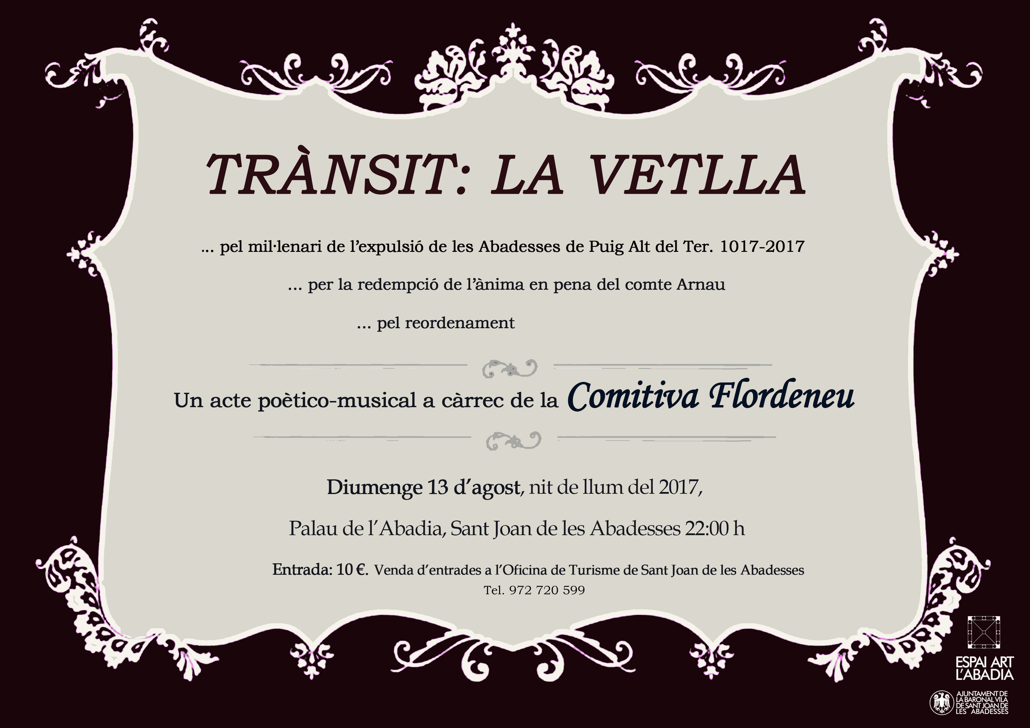 Cartell concert Comitiva Flordeneu